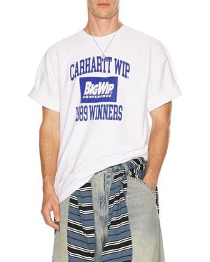 Carhartt Short Sleeve 1989 Winners Tee Shirt - White