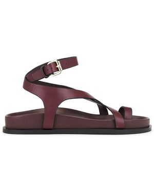 A.Emery Jalen Slim Sandal - Brown