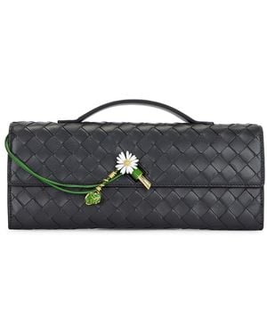 Bottega Veneta Andiamo Clutch - Black