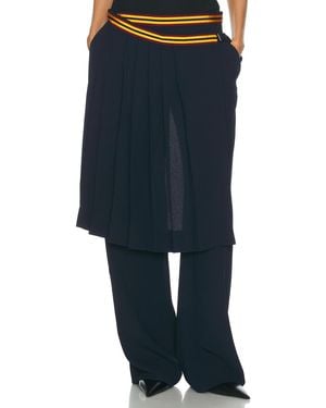 Dries Van Noten Prestona Pant - Blue
