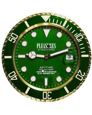 Pleasures Anytime Clock - Green