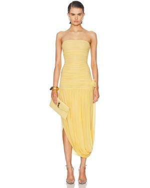Maygel Coronel Halo Dress - Yellow