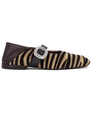 Wales Bonner Ballerina Buckle Ballet Flat - Black
