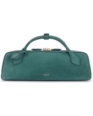 Alaïa Alaϊa Le Teckel Clutch - Green