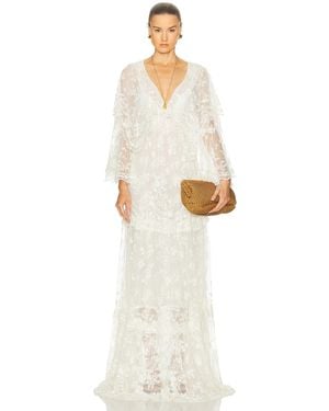 LoveShackFancy Roylan Dress - White