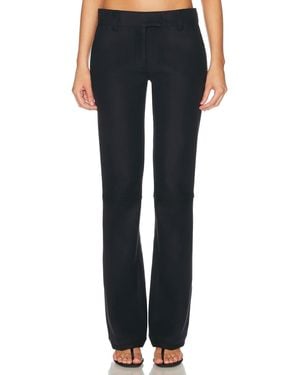 Miu Miu Lana Double Cerata Pant - Blue