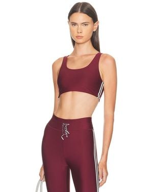 The Upside Oxford Harley Scoop Sports Bra - Red