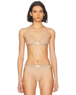 Alexander Wang Triangle Bra - Natural