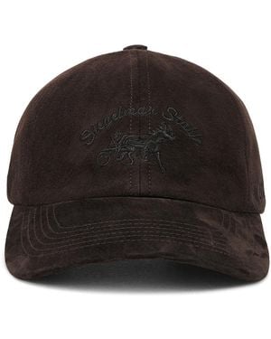 Siegelman Stable X Fwrd Suede Dad Hat - Brown