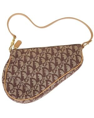 Dior Issimo Pochette Saddle Bag - Brown