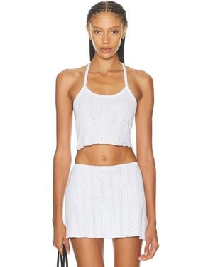 Cou Cou Intimates The Halter Top - White