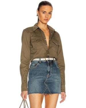 Saint Laurent Classic Western Shirt - Multicolor