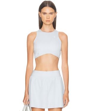 On Shoes Court Crop Top - White