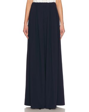 Ralph Lauren Greer Pleated Pant - Blue