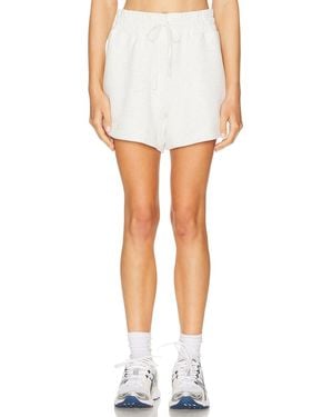 Varley Ollie High Rise 3.5 Short - White