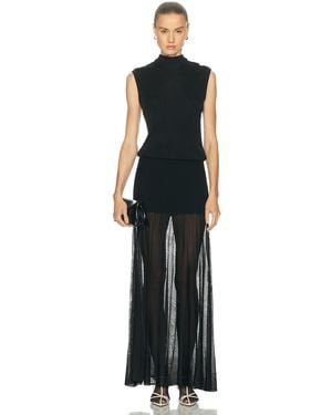 SRG Charmain Blouson Dress - Black