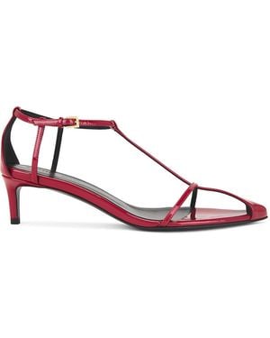 KHAITE Bella T-Strap 45 Sandal - Multicolor