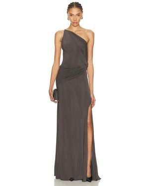 Alex Perry One Shoulder Twist Gown - Multicolor