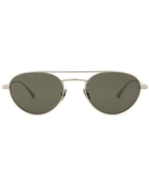 Saint Laurent Round Sunglasses - Green