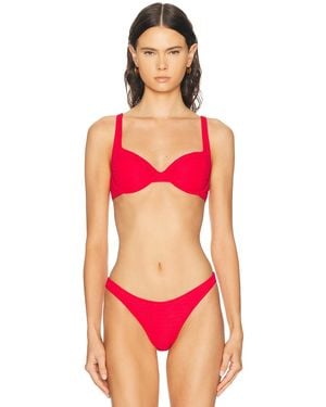 Juillet Cate Bikini Top - Red