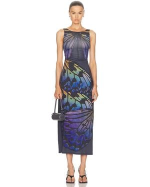 Maisie Wilen Software Long Dress - Blue