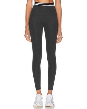 Splits59 Bailey High Waist Active Rib 7/8 Legging - Black