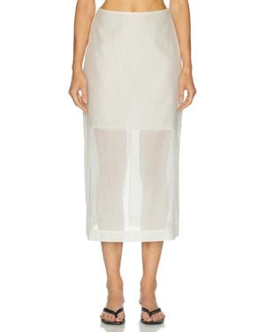 By Malene Birger Esta Soft Organza Skirt - Multicolor