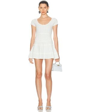 LoveShackFancy Elisavette Dress - White