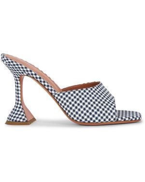 AMINA MUADDI Lupita 95 Slipper Mule Sandal - Multicolor