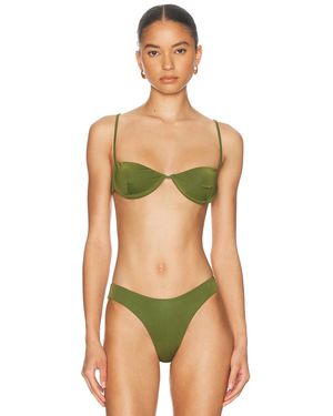 Haight Ella Bikini Top - Green