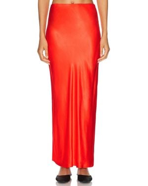 L'academie By Marianna Noemie Midi Skirt - Red