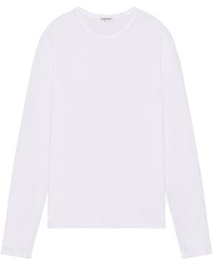 Cotton Citizen The Classic Crew Long Sleeve Tee - White