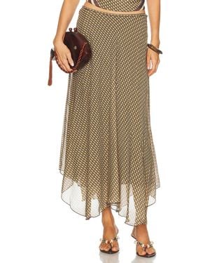 SIR. Cooper Maxi Skirt - Brown