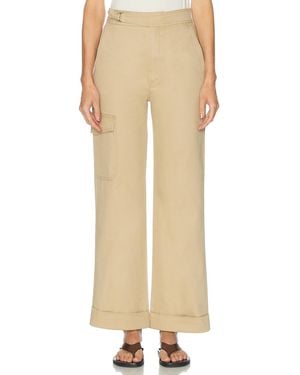 Mother The Prep Tune Up Cargo Sneak Cuff - Natural