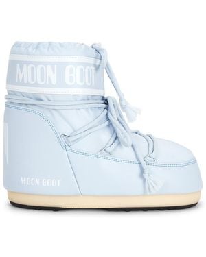 Moon Boot Icon Low Nylon Boot - Blue