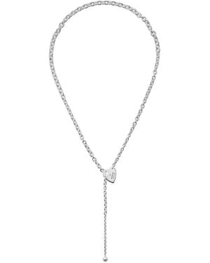 Gucci Trademark Heart Motif Lariat Necklace - Multicolor