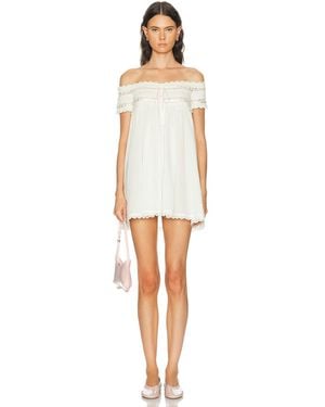 LPA Cassia Mini Dress - White