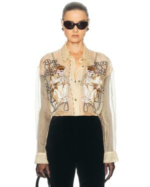 KHAITE Goya Top - Natural
