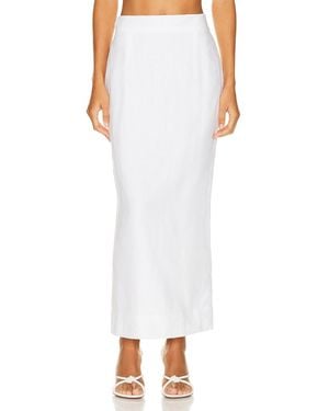 Posse Emma Pencil Skirt - White