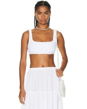 Enza Costa Easy Bra Top - White