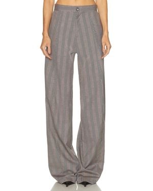 Jade Cropper Wide Leg Pant - Gray
