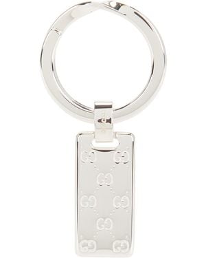 Gucci Signature Keyring - White