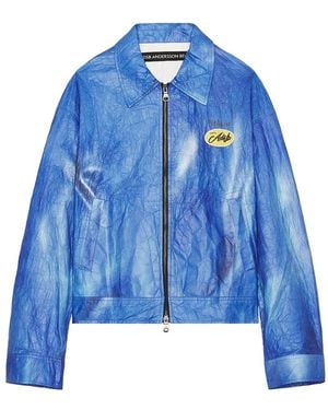 ANDERSSON BELL Wilson Printed Tyvek Jacket - Blue