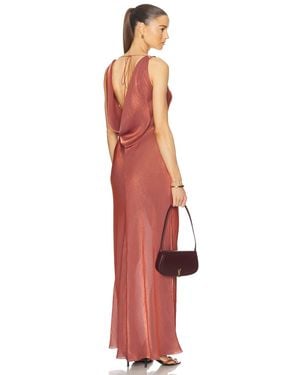Anna October Nathalie Maxi Dress - Red
