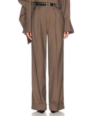 Helsa The Paperbag Trouser - Brown