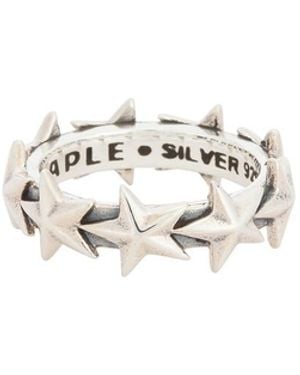 MAPLE Star Ring Medium - White