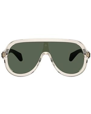 Moncler Sunsette Aviator Sunglasses - Green