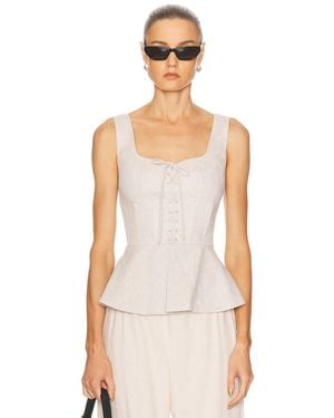 Ronny Kobo Catalan Top - White