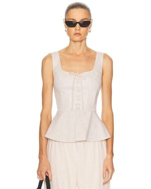 Ronny Kobo Catalan Top - White