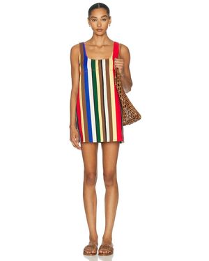 designer latex dress POSTER GIRL style_group:Scarlet Chiffon Dress Size:XL (US 16 to US 18) Side slit MADE IN Aboriginal Dress Designers| Australian